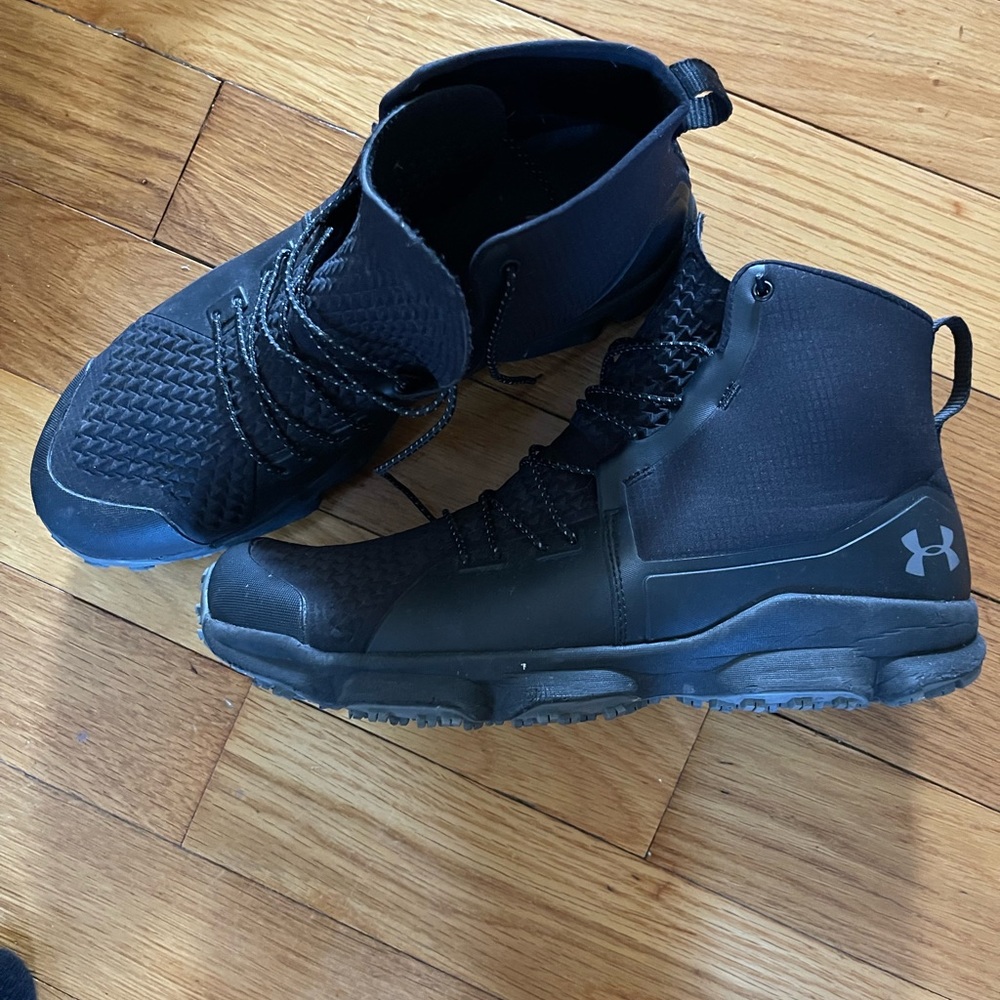 Under armor high tops
